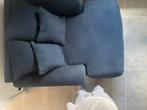 Meridienne Bleue 4 coussins Maison du Monde, Huis en Inrichting, Zetels | Zetels en Chaises Longues, Ophalen, Zo goed als nieuw