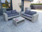 Loungebanken in steigerhout op maat, Tuin en Terras, Ophalen, Nieuw, Steigerhout