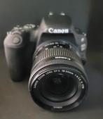 Canon EOS 200D + objectif 18-*55, Audio, Tv en Foto, Spiegelreflex, Canon, Gebruikt, 24 Megapixel