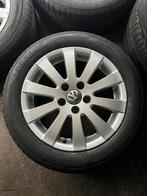 Volkswagen 16 inch Set met Zomerbanden, Velg(en), 16 inch, Ophalen of Verzenden, Zomerbanden