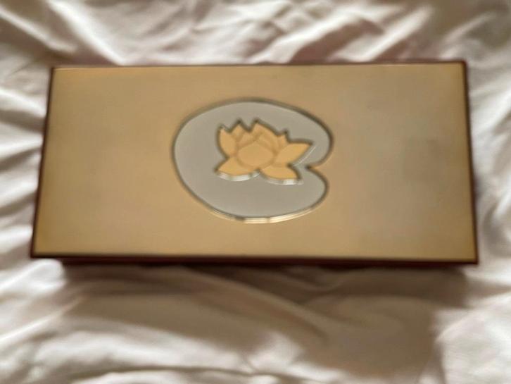 Juwelenkist * Vintage 80s Hollywood Regency * Sierradendoos, Handtassen en Accessoires, Overige Accessoires, Gebruikt, Ophalen of Verzenden