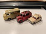 Dinky toys lot citroen 25c - 250 fire - mini police repaint, Ophalen of Verzenden, Zo goed als nieuw, Dinky Toys