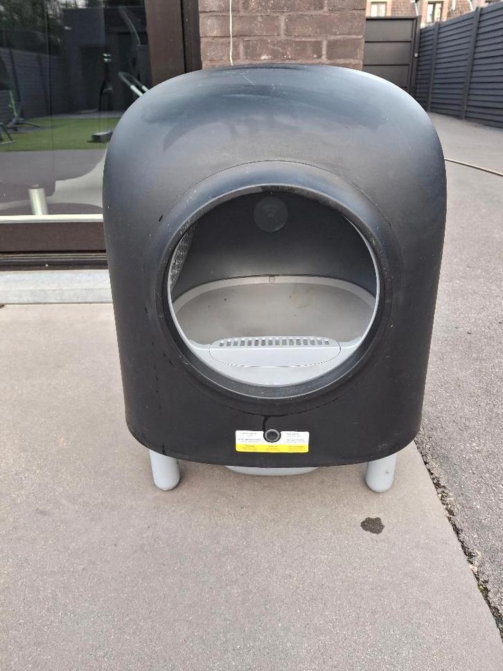 Half automatische kattenbak, Dieren en Toebehoren, Kattenbakken, Gebruikt, Open, Zelfreinigend, Ophalen