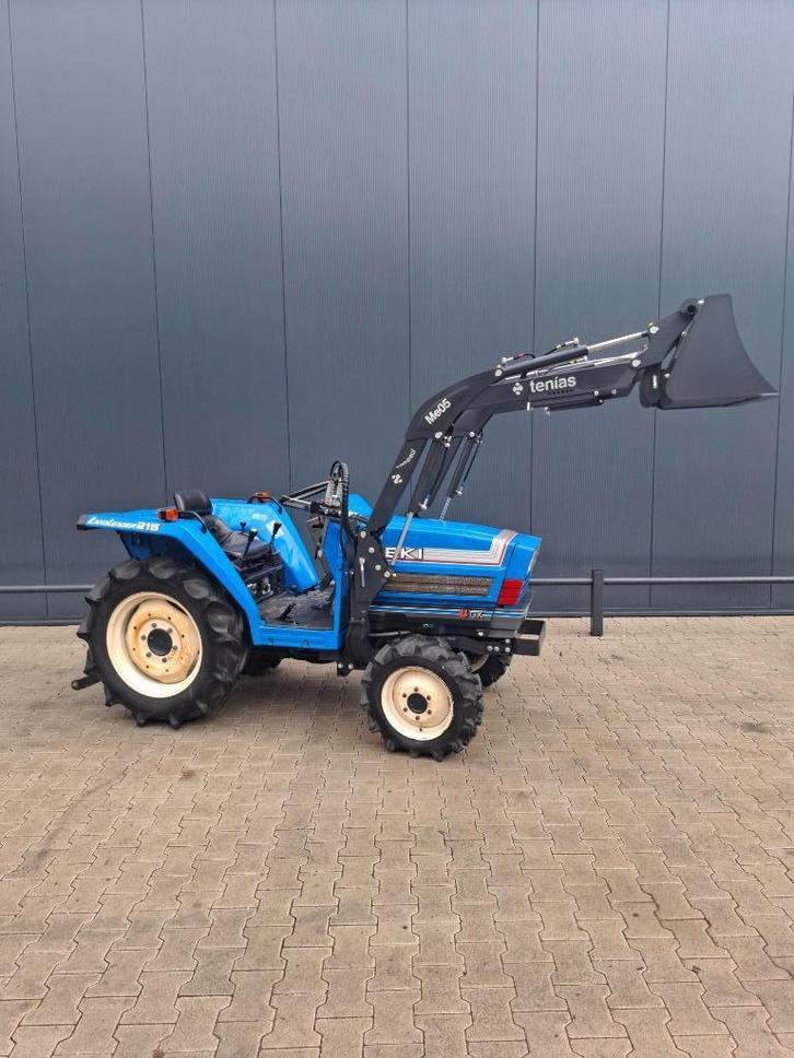 Gebruikte Iseki TA215 mini tractor met voorlader 22 Pk, Zakelijke goederen, Landbouw | Tractoren, tot 2500, tot 80 Pk, Gebruikt