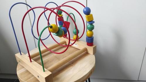 Ikea Mula rollercoaster kralendoolhof, Kinderen en Baby's, Speelgoed | Houten speelgoed, Zo goed als nieuw, Overige typen, Ophalen