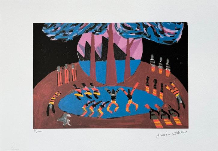 David Hockney - Untitled, Antiek en Kunst, Kunst | Litho's en Zeefdrukken, Ophalen of Verzenden