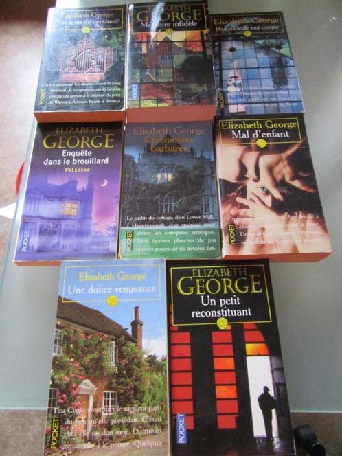 E Elizabeth George 5 romans petit format, Boeken, Romans, Gelezen, Ophalen of Verzenden