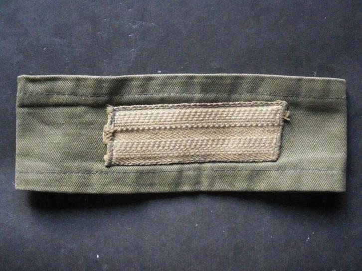 Brassard de grades des volontaires belges au Royaume-Uni, Collections, Objets militaires | Seconde Guerre mondiale, Armée de terre