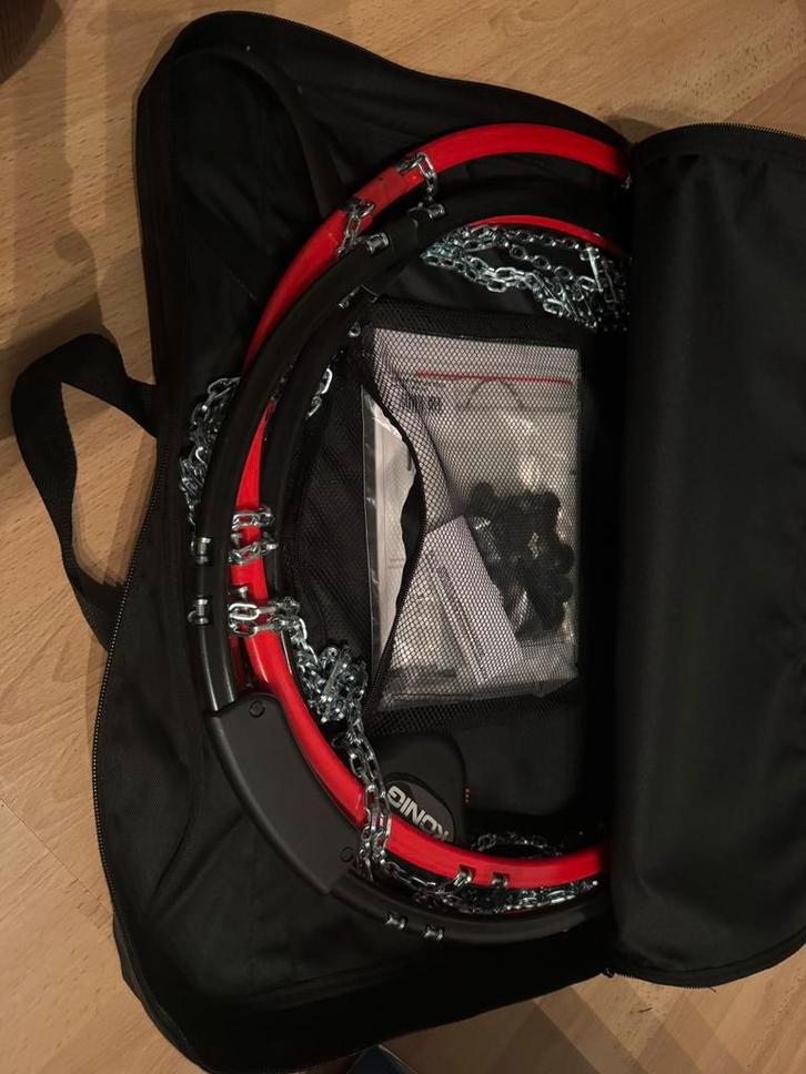 Chaines Kong Reflex Cross, Auto diversen, Sneeuwkettingen, Zo goed als nieuw, Ophalen