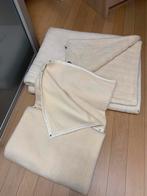 Cashmir dekens voor bed, Huis en Inrichting, Slaapkamer | Beddengoed, Ophalen, Beige, Tweepersoons, Deken of Dekbed