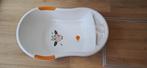 Bain bébé blanc et orange, motif hibou, Ophalen, Gebruikt, Badje, Overige merken