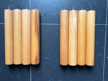 Lot de 4 pieds pour sommier à lattes beschikbaar voor biedingen