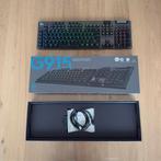 Logitech G915 AZERTY BE - Clavier de jeu sans fil, Informatique & Logiciels, Claviers, Enlèvement ou Envoi, Logitech, Azerty, Comme neuf