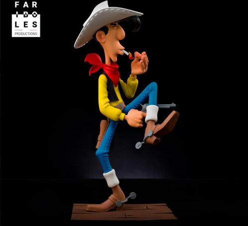 FARIBOLES LUCKY LUKE DEGAINE STRIKTE NEGEN, Verzamelen, Beelden en Beeldjes, Nieuw, Overige typen, Ophalen of Verzenden