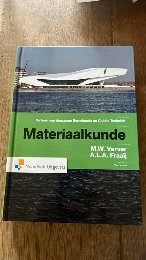 M.W. Verver - Materiaalkunde, Livres, Technique, Comme neuf, Architecture, Enlèvement ou Envoi