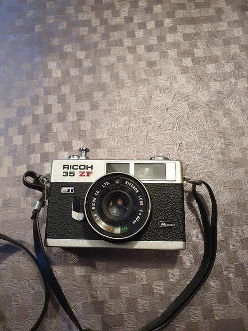 Ricoh 35 ZF camera met flitser Euro Blitz 228 B, TV, Hi-fi & Vidéo, Appareils photo analogiques, Utilisé, Compact, Autres Marques