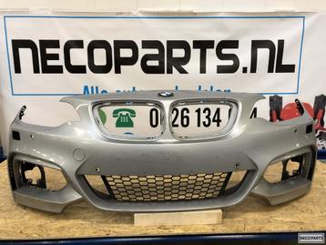 BMW 2 serie coupe cabrio f22 f23 m voorbumper pdc kls, Gebruikt, Voor, Ophalen of Verzenden, Bumper