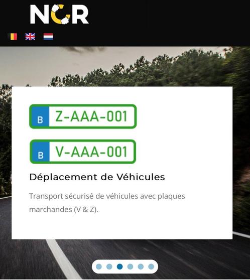 Location plaques Z & V – Déplacement véhicule – NCR Auto, Diensten en Vakmensen, Auto en Motor | Monteurs en Garages, Overige werkzaamheden