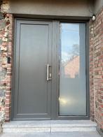 PVC Voordeur + mat glasraam, Porte extérieure, Verre, Enlèvement, Utilisé