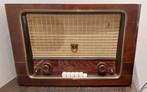 Philips BX553A Luxe Buizenradio (1955) - Werkt! - FM, Antiek en Kunst, Ophalen