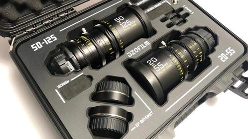 DZOFilm Pictor Zoom lenskit 20-55mm + 50-125mm in hardcase, Audio, Tv en Foto, Foto | Lenzen en Objectieven, Zo goed als nieuw