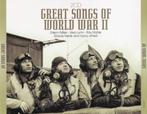 Great Songs Of World War II, Cd's en Dvd's, Cd's | Verzamelalbums, Ophalen of Verzenden, Zo goed als nieuw, Jazz en Blues