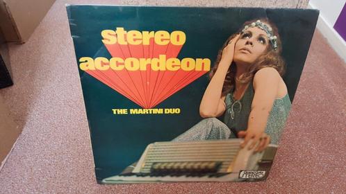 THE MARTINI DUO - STEREO ACCORDEON (LP), CD & DVD, Vinyles | Autres Vinyles, Utilisé, Envoi