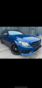 Mercedes C200 AMG night 118000km, Autos, Mercedes-Benz, 5 places, Cuir, Break, Automatique