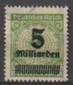 Duitse Rijk 1923 nr 333, Postzegels en Munten, Verzenden, Duitse Keizerrijk, Gestempeld