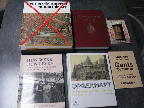 Lotje boeken over de geschiedenis van Gent, Livres, Histoire & Politique, Comme neuf, Enlèvement ou Envoi