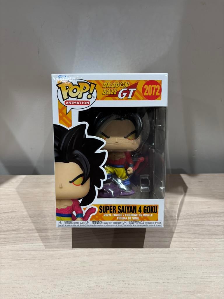 Funko Pop! Dragon Ball GT: Super Saiyan 4 Goku #2072, Collections, Jouets miniatures, Comme neuf, Enlèvement ou Envoi