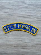 Patch sur fond blanc pour la 84e interdiction de mortier chi, Enlèvement ou Envoi