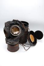 Lederschutzmaske GM17 - WO1, Verzamelen, Ophalen of Verzenden