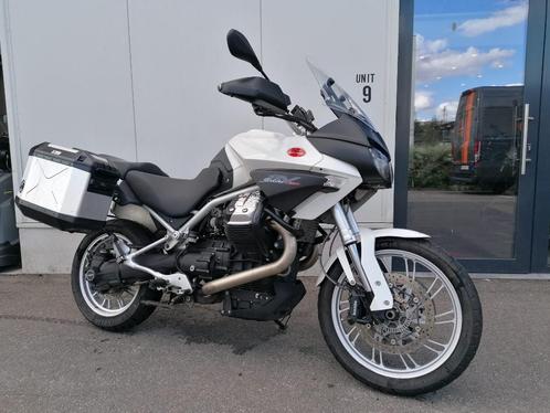 Moto Guzzi Stelvio 1200 '16 Met 2 jaar garantie!, Motos, Motos | Moto Guzzi, Entreprise, Tourisme, plus de 35 kW, 2 cylindres