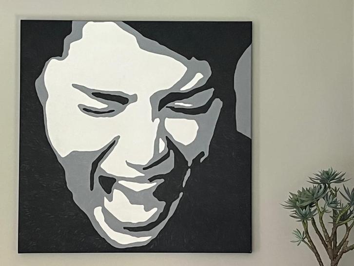 modern schilderij 90 x 90 cm van kunstenaar Kilar, Antiek en Kunst, Kunst | Schilderijen | Modern, Ophalen