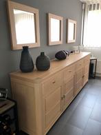 Volledige eetkamer , salontafel en kleinmeubelen, Huis en Inrichting, Ophalen, Zo goed als nieuw, Tijdloos  / modern, 4 tot 6 stoelen