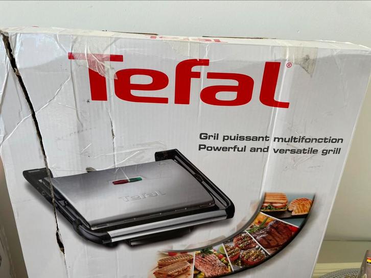Tefal GC241D, Elektronische apparatuur, Contactgrills, Nieuw, Ophalen