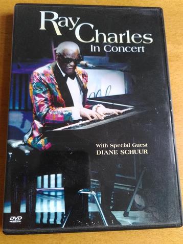 DVD Ray Charles en concert avec Diane Schuur, Tous les âges, Enlèvement ou Envoi, Comme neuf, Musique et Concerts