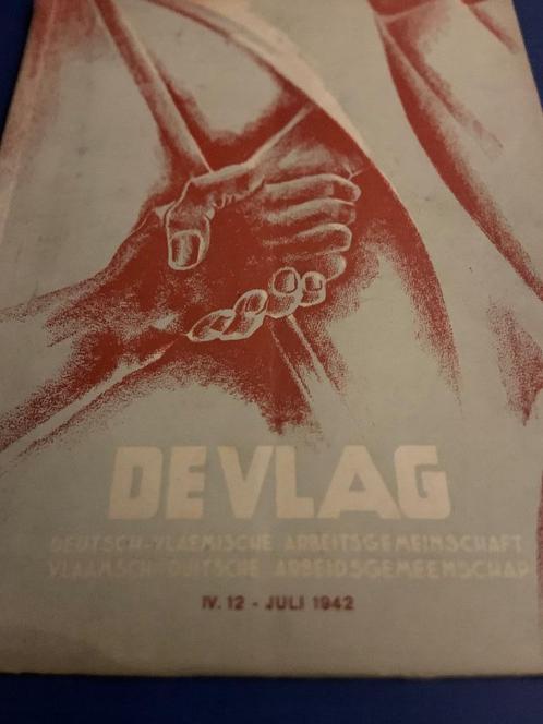 Magazine DeVlag Vlaamse Colaboratie, Collections, Objets militaires | Général, Autres, Enlèvement ou Envoi