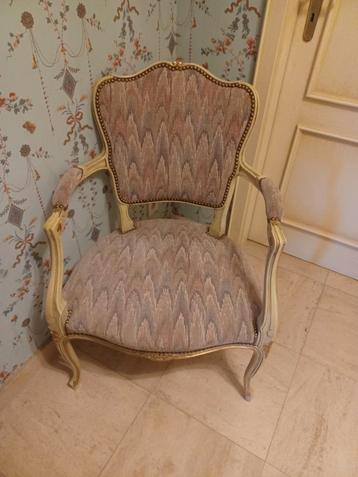 Stoel fauteuil antiek vintage barok