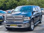 DODGE RAM5.7 LPG LARAMIE PNEUMATISCHE TVAC BEMANNINGSCABINE/, Auto's, Automaat, Blauw, Leder, Bedrijf