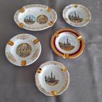 5  porseleinen Limoges  asbakken  Lourdes  ( lot  )., Ophalen of Verzenden