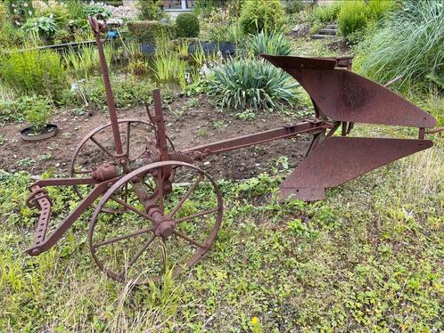 Ancienne CHARRUE agricole, Antiek en Kunst, Curiosa en Brocante