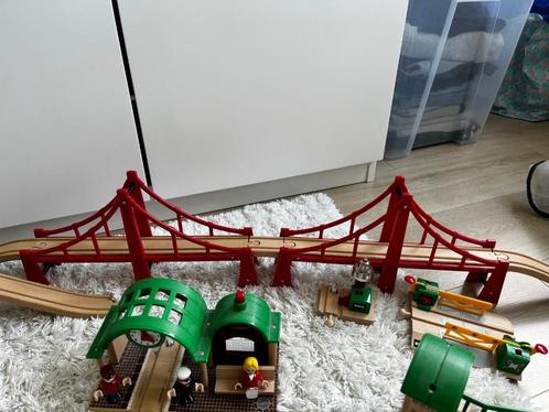 Brio treinsporen en uitbreiding, Kinderen en Baby's, Speelgoed | Houten speelgoed, Gebruikt, Overige typen, Ophalen