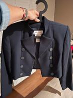 Kort gekleed jasje Yves Saint Laurent, Comme neuf, Taille 38/40 (M), Bleu, Enlèvement ou Envoi
