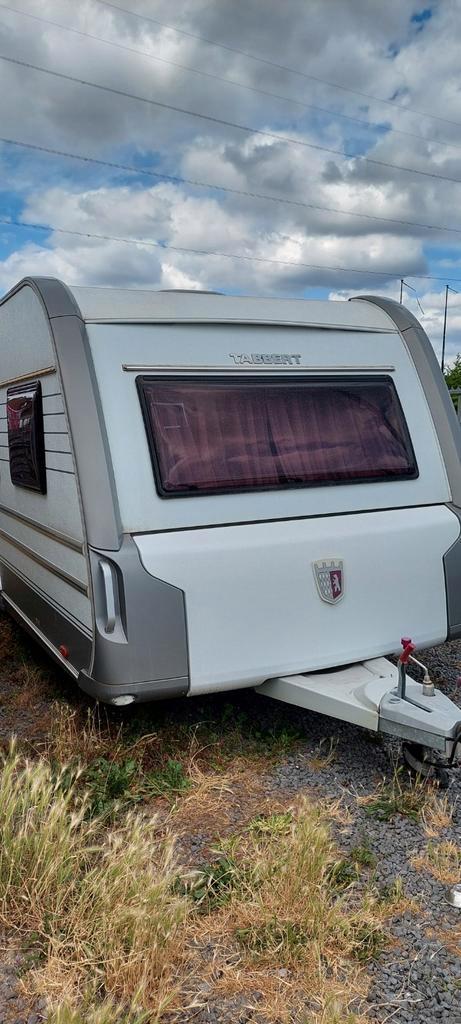 Tabbert Puccini 590 mod 2012 airco 6pers, Caravans en Kamperen, Caravans, Particulier, Tabbert, Vast bed, Airco, Ophalen