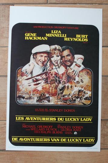 filmaffiche Lucky Lady 1975 Gene Hackman filmposter beschikbaar voor biedingen
