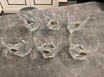 6 glazen van Cristal d’Arques, Antiek en Kunst, Ophalen of Verzenden