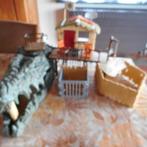schleich wild life camp met krokodillen grot 42350, Enlèvement ou Envoi, Utilisé