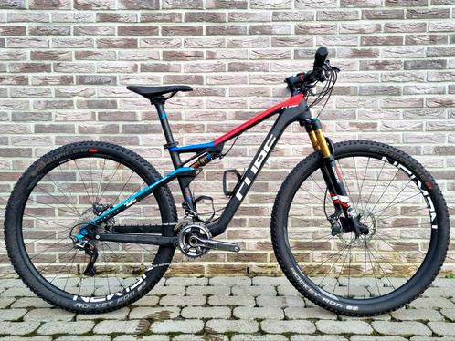 VTT CUBE AMS 29 M Carbone/ FOX KASHIMA/ XTR / 10.8 Kg., Vélos & Vélomoteurs, Vélos | VTT & Mountainbikes, Comme neuf, Hommes, 45 à 49 cm